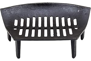 Unibos Heavy Duty Cast Metal Fire Grate For 16 Inch Opening Heavy Duty Fire Log Coal Grate Fireplace Rack Front Open Basket