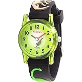 Kiddus Qualitätsuhr für Mädchen, Jungen, Kinder. Analoge Armbanduhr mit Zeitlernübungen, japanischen Quarzwerk, gut lesbar, u