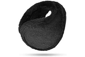 JXCTNNU Wärme Ohrenschützer Verstellbar Fleece Ohrwärmer Faltbare Ohrenwärmer Hinter dem Kopf Ohrenschützer für Damen und Herren Unisex Ohrenwärmer für Draußen, Radfahren, Laufen, Skifahren