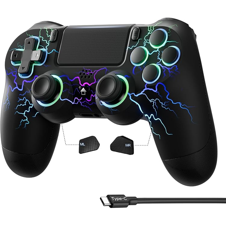 Controller Wireless Per Ps4 Joypad Joystick Gamepad Pad Dualshock 4 Compatibile Manopola