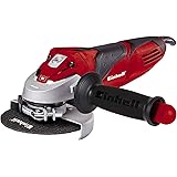 Einhell 4430885 Te-Ag 125/750 Kit Smerigliatrice Angolare, Nero Rosso Argento