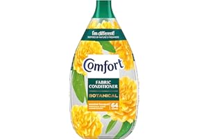 Comfort Botanical Summer Bouquet Fabric Conditioner softener with CrystalFresh transparent formula blooms in freshness, inspired by nature 960 ml (64 washes)