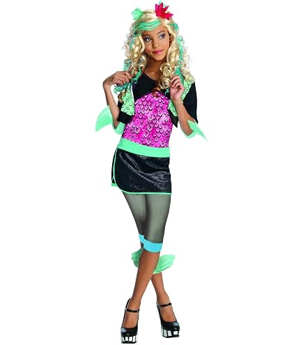 Rubie´s Disfraz Infantil De Rochelle Goyle – Vestido Con Alas Para Niñas, Ideal Para Halloween, Carnaval, Fiestas De Disfraces Y Sesiones De Fotos