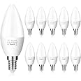 Ledkia Bombilla LED 12/24V E14 5W 400 Lm C37 No Flicker 6000K Blanco Frío | Leroy Merlin