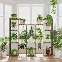 Support D'angle Pour Plantes D'intérieur - 2 étages En Métal Noir, Design épuré Pour Salon Et Chambre - 10