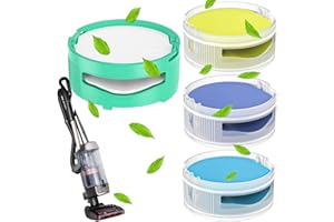 MYSHELL Anti odour Cartridges for Shark, 4 Pcs Long-Lasting Air Freshener Refill Replacements for Shark HZ3000UKT, IZ400UK, IZ400UKT, IZ420UKT, NZ860UK, NZ860UKT, AZ913UK, AZ913UKT, Mixed Scent