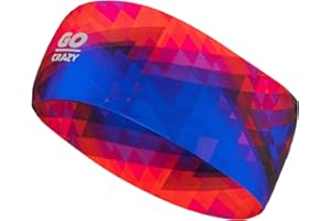 ‎GO CRAZY GO CRAZY Sport Stirnband Damen Schweissband Ohrenschützer Ohrenwärmer Für Frauen Laufstirnband Sportstirnband Kopfband Laufen Joggen Wandern Ski Rad Yoga Sport Jogging Zubehör