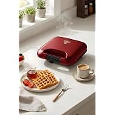 Kiwi KSM-2405W 750 W Waffle Makinesi Kırmızı