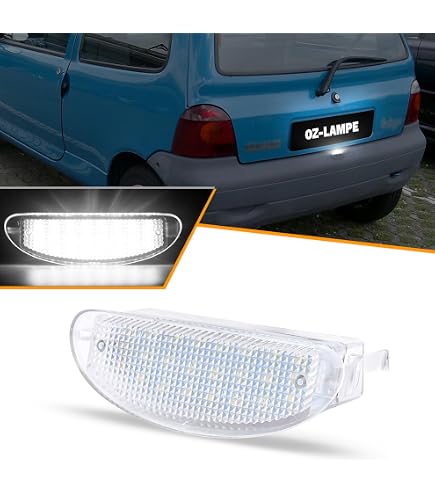 Pieza Original Renault Lámpara De Matrícula Original Para Renault Clio 2 ( 1998-2005) - Pieza OE 7700410754, Trasera Luz Placa Renault Clio 1998-2005