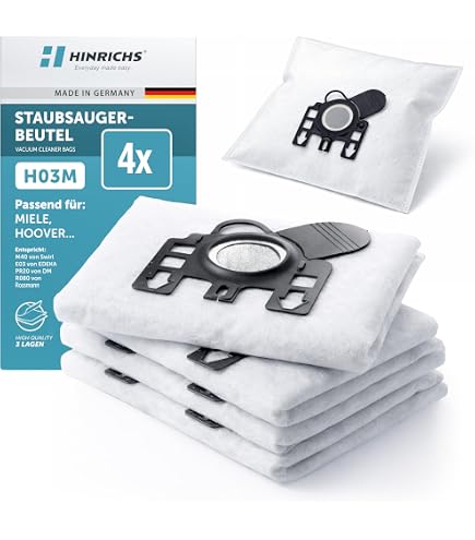 Profissimo Staubsaugerbeutel PR (4 Stück und 1 Filter) (PR 20) Gewerbe, Industrie & Wissenschaft