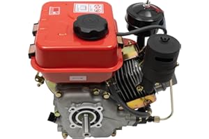 GDSKR Einzylinder 4-Takt Dieselmotor 2200W (3 PS), 3800 U/min, Manueller Handstarter, 3.5L Kraftstofftank, für Landwirtschaft, Garten, Baumaschinen, Stromerzeuger, Langlebig & Kraftstoffsparend