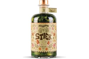‎CRAFT CIRCUS AstroloGin - STIER Sternzeichen Gin Für jedes Sternzeichen ein Gin Farbiger Glitzer Gin mit Ingwer und Limette Premium Gin aus Deutschland Von Flaschenpost Gin 41% Vol (1 x 0,5l)