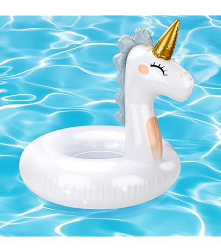 ACTOYS Schwimmring Meerjungfrau - Bunte Pool-Spielzeuge Für Kinder 5-10 Jahre