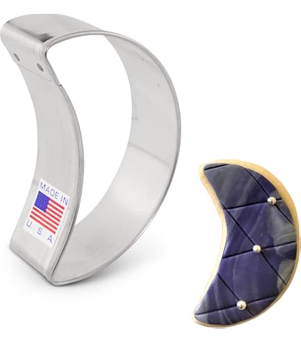 2-teiliges Ausstechformen-Set Stern & Mond – Aus Edelstahl, 7,6 X 6,6 Cm, Für Kekse & Fondant