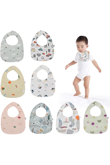 Bavaglini Usa E Getta NILIKES 60 Pz - Impermeabili, Compostabili, Con Tasca Raccoglipappa - Foto 2