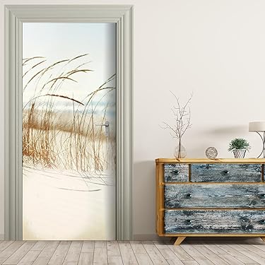 3D-Deurstickers Voor Binnendeuren Holle Glazen Deur 77 X 200 Cm Voor Kinderen Witte Achtergrond Vinyl Waterdichte Zelfklevende Deur Muurschildering Decals Voor Slaapkamer Kantoor Badkamer Deur Poster