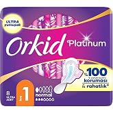 Orkid Platinum Hijyenik Ped Normal (Boy 1) 8 Adet Ped