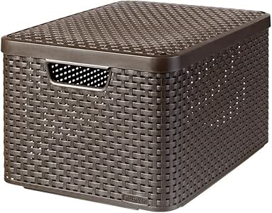 CURVER Aufbewahrungsbox, Dunkelbraun: Amazon.de: Küche & Haushalt