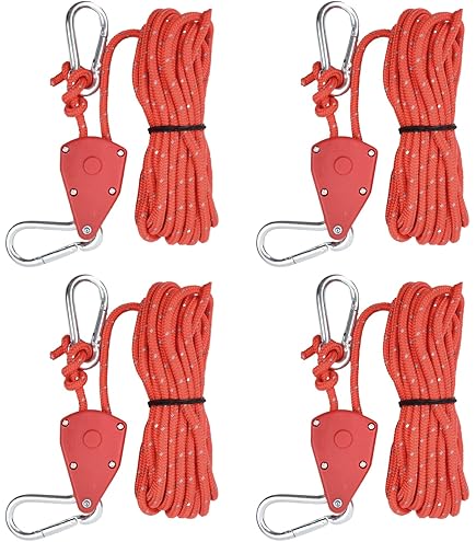 LOT DE 8 Cordes De Tente De Camping - FR