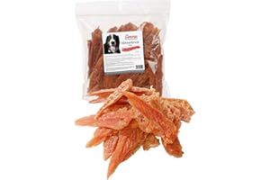 Corwex Hundesnack Hühnerbrustfilet (1kg), getreidefrei & fettarm, im Wiederverschließbarem Beutel, 100% Huhn im Fleischanteil