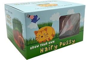 Diabolical DP1257 Grow Your Own Hairy Pussy (Cat) - Funny Secret Santa Gifts for Women, Rude Birthday Gifts for Her, Funny Gifts for Men Under 10 Pounds 13x11x7.5cm