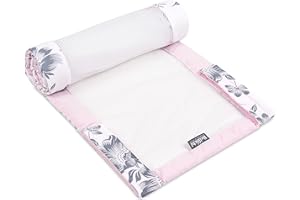 BELLOCHI GROWING IN STYLE Ochraniacz do łóżeczka dziecięcego, 360 x 30 cm, obramowanie łóżeczka dziecięcego, ochrona łóżeczka dziecięcego