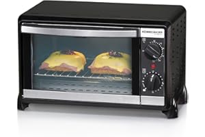 Rommelsbacher BG 950 - Piekarnik (Kuchenka elektryczna, 10 l, 80-230 °C, Czarny, obrotowy, 1 m)