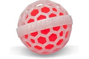 Sauberkugel® für die Tasche | Orange | Antibakteriell mit Silber-Ionen | Beseitigt 99,8% der Bakterien | Wiederverwendbarer Taschenreiniger (3,5 cm)