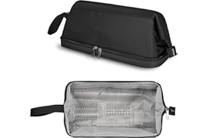 SITHON Dwuwarstwowa Przenośna Torba Podróżna do Dyson Airwrap Styler i Akcesoriów, Torba do Przechowywania Suszarki Dyson Supersonic (Tylko Torba)