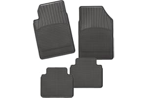 ‎CARFASHION CarFashion Allwetter Schalenmatte A1, Auto Fussmatten Set in schwarz, 4-teilig, ohne Mattenhalter für