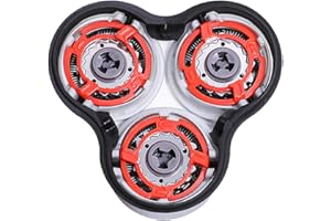 JIANCENGYU SH90 Tete de Rasoir pour Philips Serie 9000 (Inclut le Support), SH90 Lame Tête de Rasage de Rasoir Compatible avec Philips Series 9000 (9xxx) 8000(8xxx)