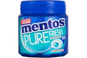 Mentos Gum Pure Fresh Menthol Eucalyptus - Pack de 4 Boîtes