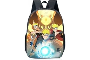 Newtic Sac a Dos Sacoche Anime Sac à Dos pour Enfants Sac Cosplay Cartable Cartoon Imprimé Sac Sac a Dos pour Garçons Élèves du Primaire Et du Collège 16 Pouces
