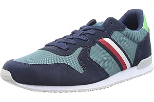 Tommy Hilfiger Mężczyźni Iconic Seasonal Mix Runner Fm0fm04736Sneakersy Cupsole