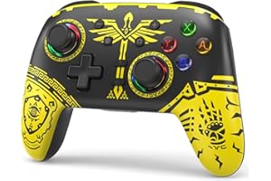YCCSKY Manette Switch, Manette Switch sans Fil Pro Controller pour Switch/OLED/Lite/PC, Switch Remote Gamepad avec NFC, Turbo, Vibration, Contrôle Mouvement, Wake up Switch Console