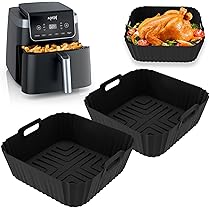 Heißluftfritteuse Zubehör Set 14-tlg. - Silikonformen, Grillrost, Backpapier Für Ninja 10.4L