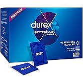 Durex Settebello Jeans, Preservativi Classici, Formato Convenienza, 100 Profilattici