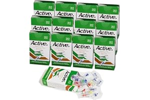 ACTIVE. Filtri monouso per sigarette, 12 X 30 = 360 pezzi/Filtro per sigarette, per meno catrame e nicotina/Bocchino per sigaretta/Per sigarette normali 8mm