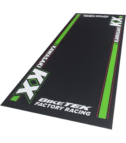 Biketek Garage Mat Checker 190x80cm Series 4