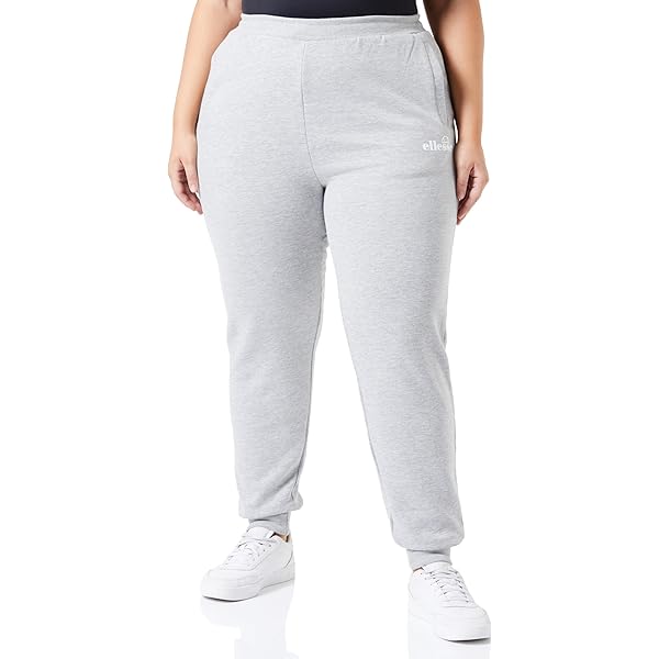 Legging Sportivi Ellesse Donna - 100% Cotone, Vita Media, Comodi Per Palestra E Tempo Libero