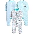 EIO® 100% Cotton Rompers Sleepsuits Jumpsuit Night Suits for Infants Newborn Baby Boys & Girls