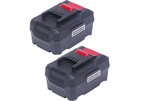 HHIMXPO Dos baterías de litio – ion de repuesto 18 V 4,5 Ah, compatibles con las herramientas y cargadores inalámbricos de 18 V, 2 x 4,5 Ah