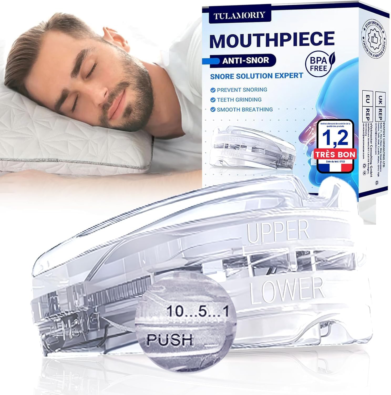 Avis d'Expert & Test Approfondi : Attelle Anti Ronflement Réutilisable AntiRonf (Sélection)