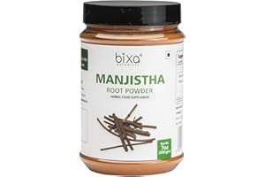 Bixa Botanical Manjistha Powder (Rubia cordifolia) Natural Blood Cleanser & Skin Tonic | Supports Proper Liver Function & Urinary System - 7 Oz / 200g