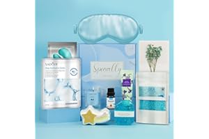 TOPPTIK Pamper Gifts for Women, Unique Self Care Package Relaxation Spa Bath Gift Sets for Her, Lovely Ladies Birthday Hampers Pamper Kit, Get Well Soon Gifts for Friend, Colleague, Wife, Teacher,Sisters,Girl