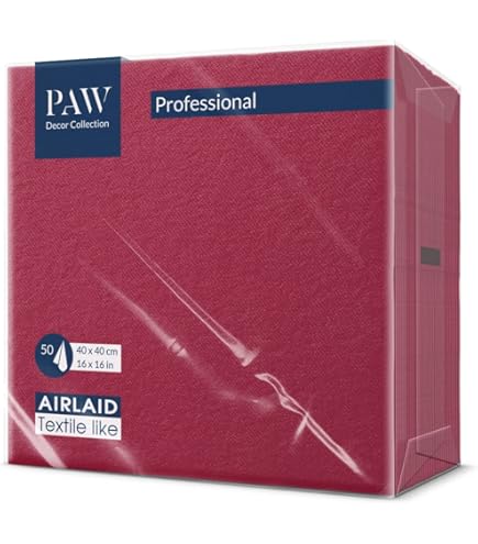 Sachet De 50 Serviettes En Voie Sèche - 40 X 40 Cm - Rose Pétale - Jour De Fête - Végétal