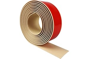 GELINTONG Profil Rail de Transition Plate Autocollant,Bandes de Transition de Seuil,Bande de Recouvrement de Sol en Vinyle,100 x 5cm