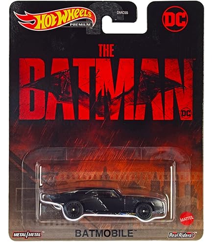 Hot Wheels Batmobile - Batman 3/5 - HKG99 - Short Card - DC Comics (Mattel 2023)