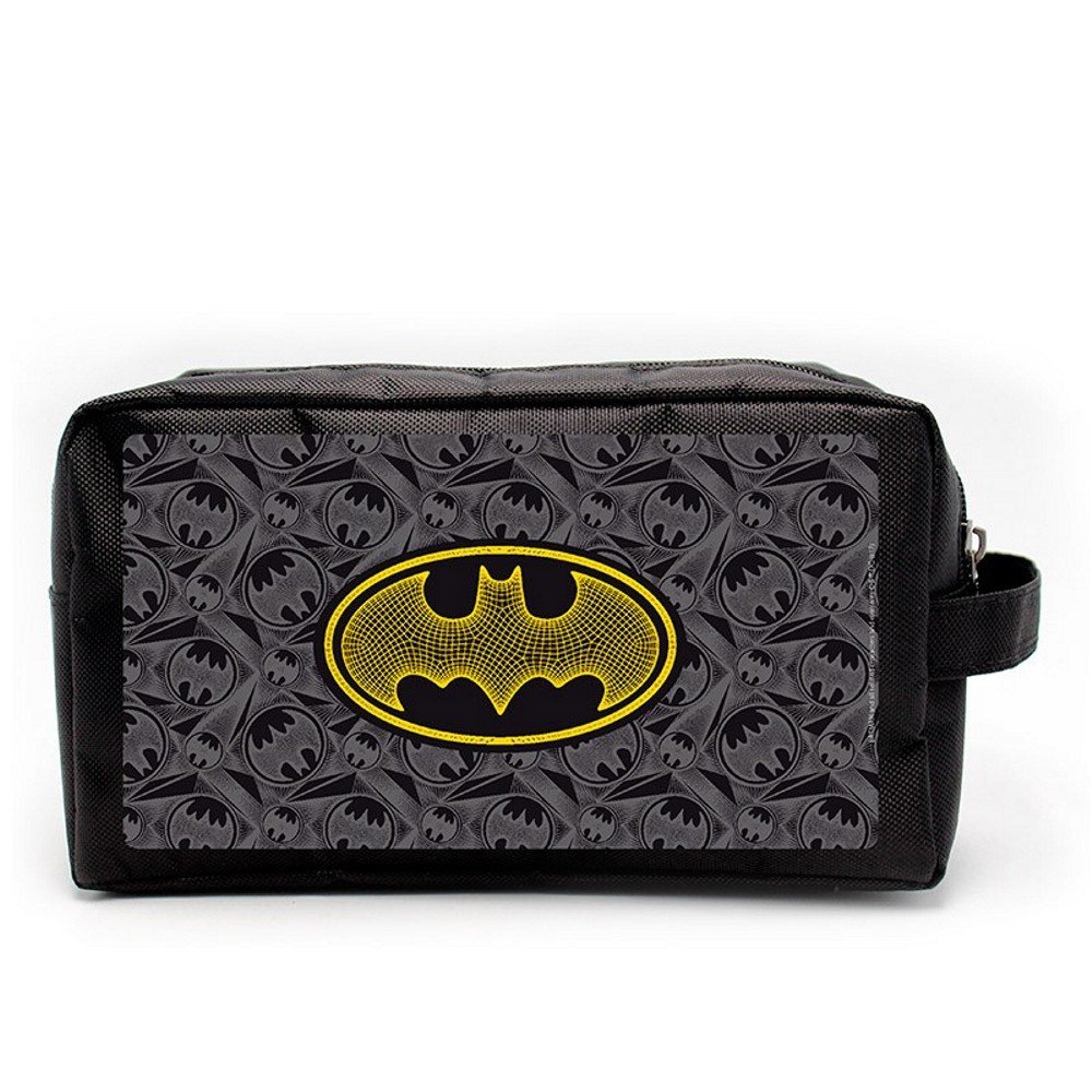 DC-Comics-Batman-Waschtasche-Kulturbeutel-Logo