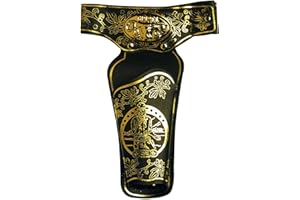 W WIDMANN MILANO Party Fashion, fondina da cowboy Deluxe, design autentico, comfort ottimale, capacità di stoccaggio, vestibilità personalizzata, versatilità d'uso